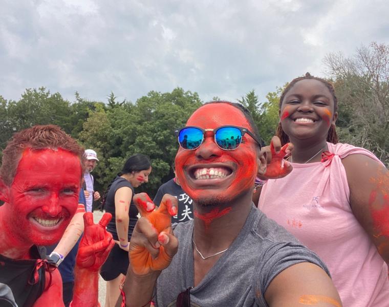 Happy Herman at Frog Camp