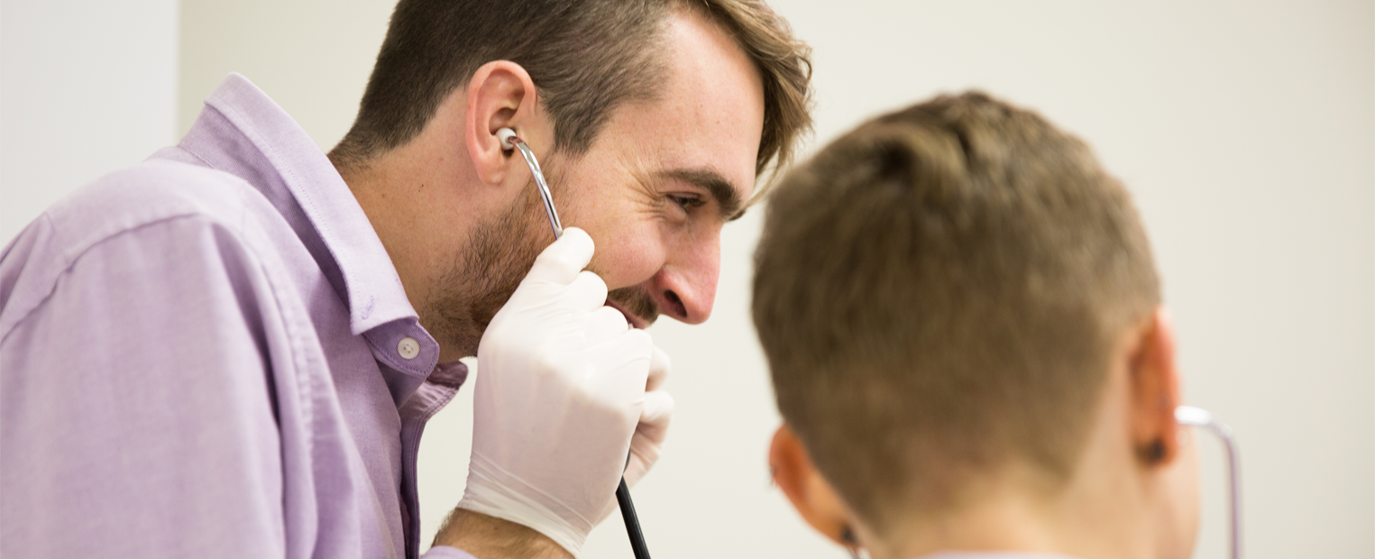 Pre-Health students using stethoscopes