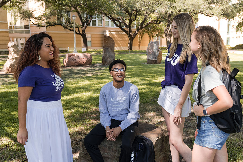 Admission Counselor meeting with student