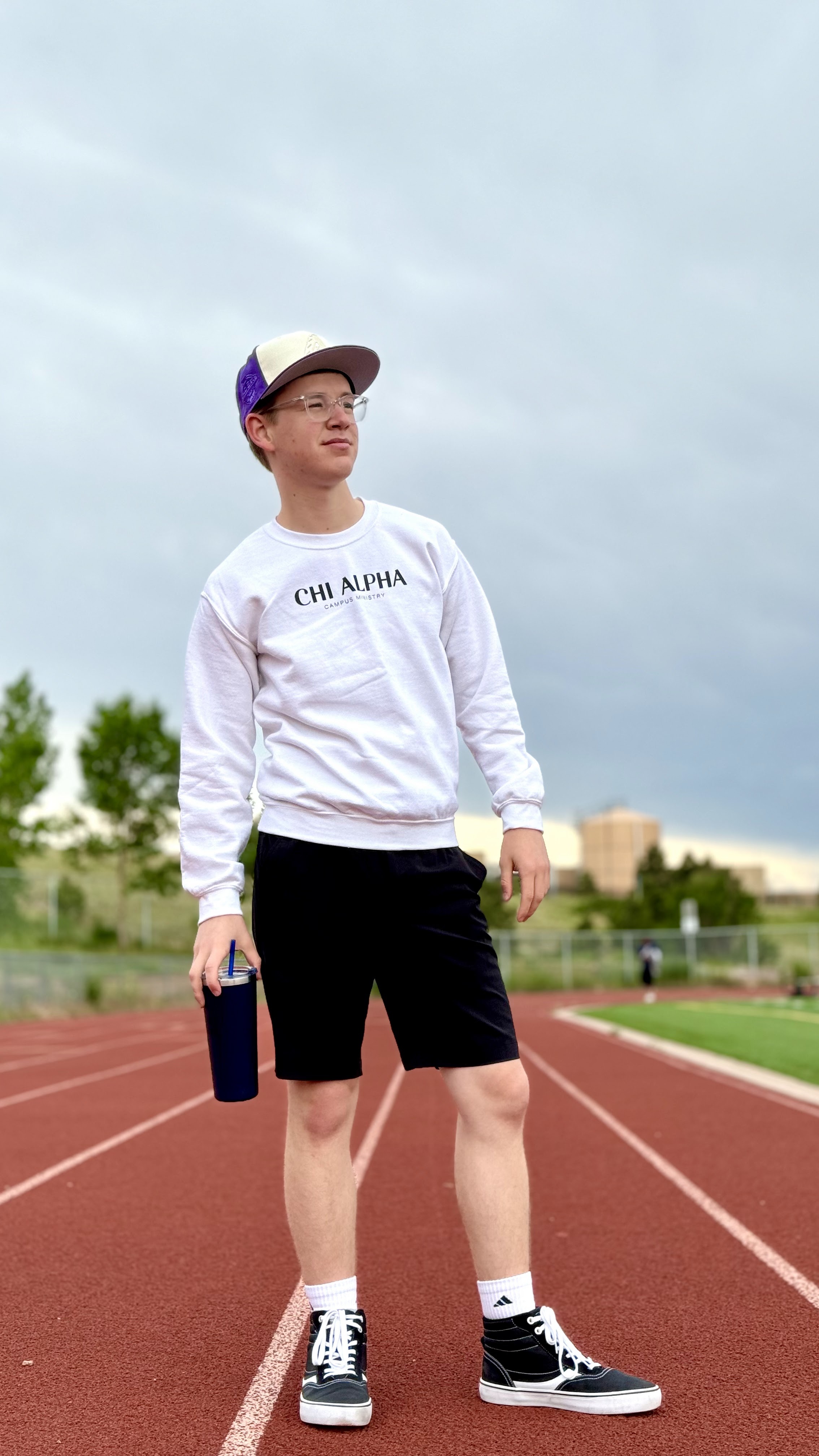 Caleb Gottry on TCU track